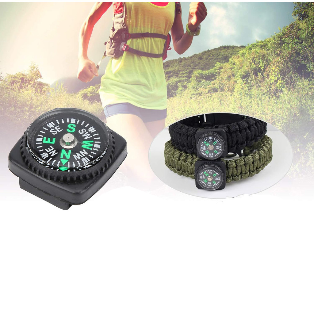 SUUNTO ซูนโต้ เข็มทิศขนาดเล็กอเนกประสงค์สําหรับสายนาฬิกาสีดํา