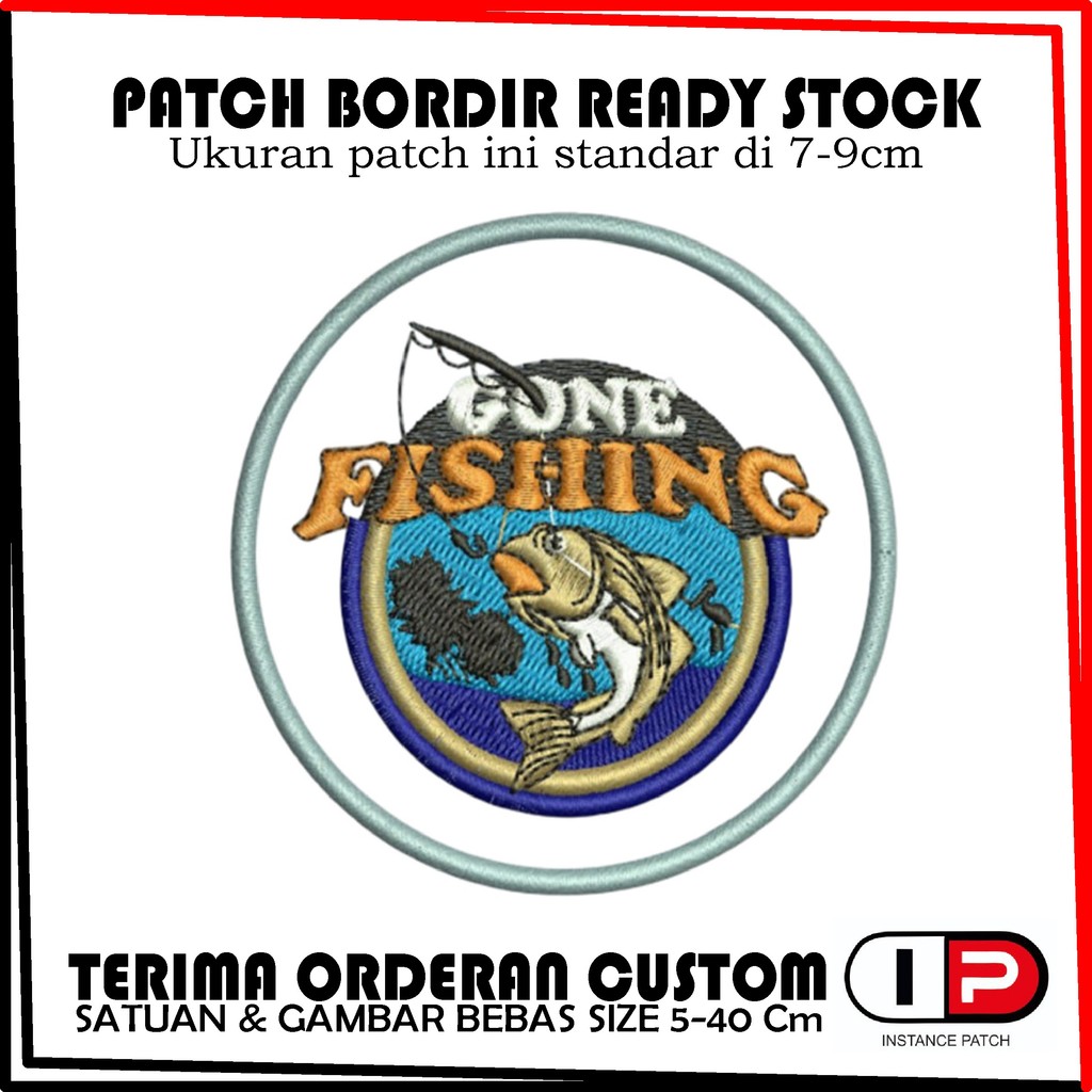 I-PATCH599 คอมพิวเตอร์ EMBROIDERY/TESTIMONI OMBROIDERY/ACCEPT CUSTOM EMBROIDERY ฟรี/สามารถซ้อนทับ