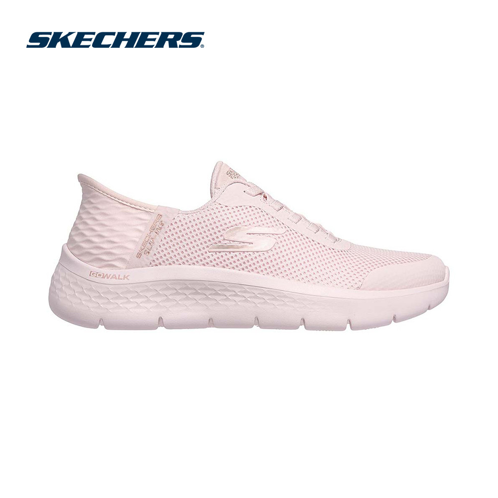 Skechers สเก็ตเชอร์ส รองเท้าผู้หญิง Women Slip-ins GOwalk Flex Grand Entry Walking Shoes - 124836-LTPK (latest)