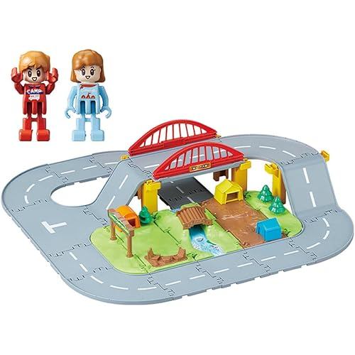 TAKARA TOMY TOMY: Let s Play at the Campground, Tomica Town 3-D Layout Set
