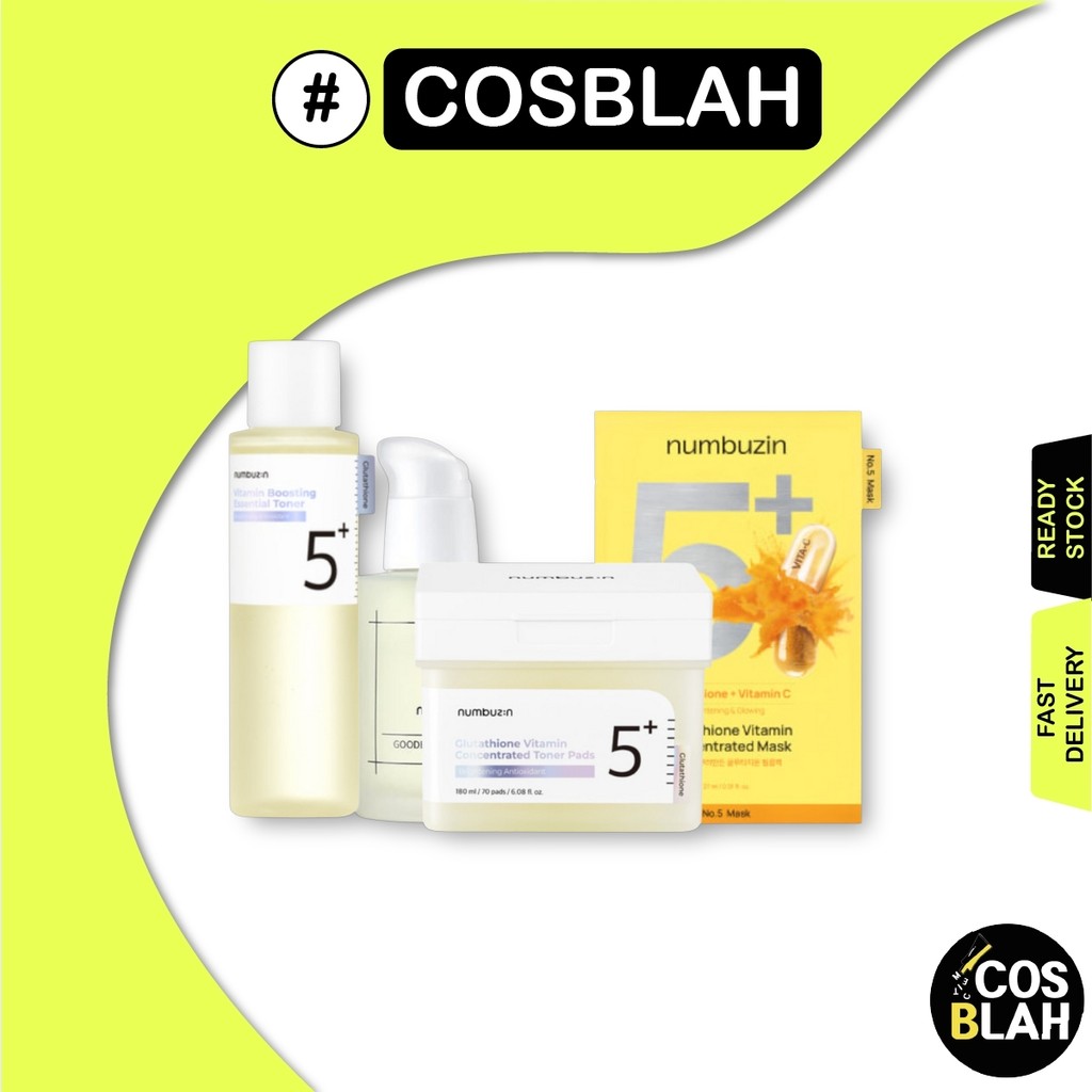 Numbuzin No.5 Vitamin Toner / Serum / Pad