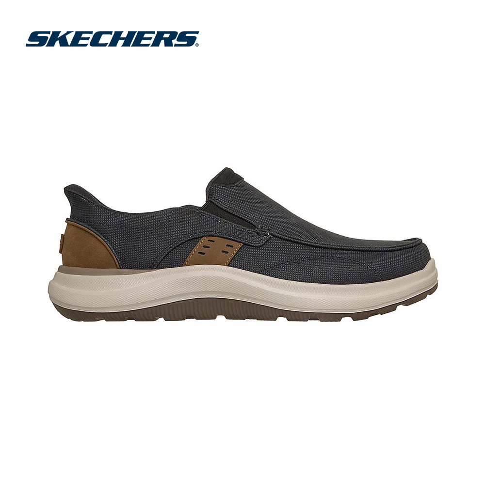 Skechers สเก็ตเชอร์ส รองเท้าผู้ชาย Men Slip-ins USA Altman Murdock Shoes - 205739-DKNV Air-Cooled Memory Foam