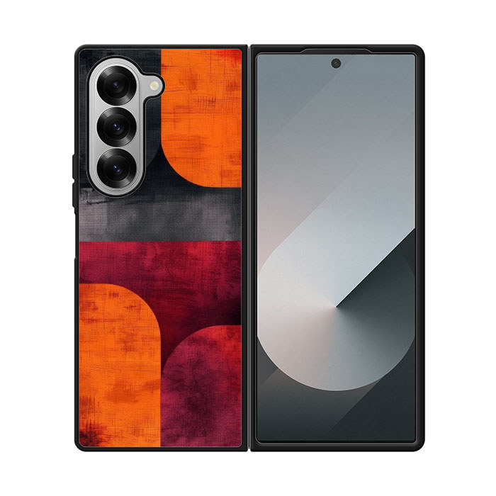 เคสไฮบริดแบบกําหนดเองสําหรับ Samsung Galaxy Z พับ 7 6 5 4 3 5G ความจริงใจของเหลว FX0030