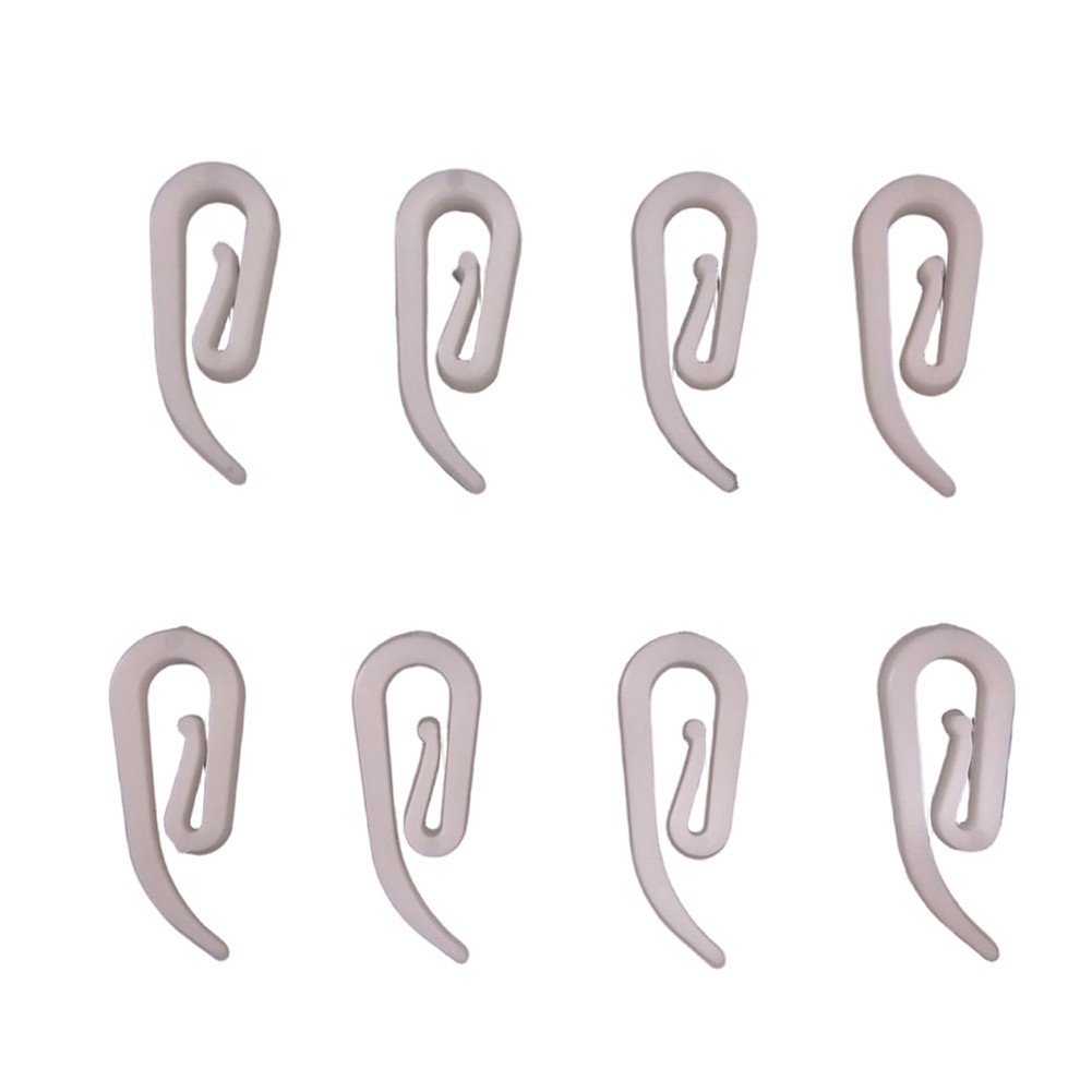 ⭐สินค้าใหม่⭐Plastic curtain track hook clips for curtains - for shower/window/door