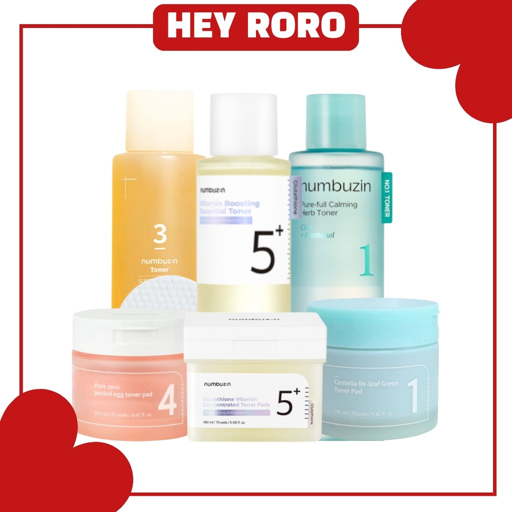 Numbuzin Toner / Toner Pad