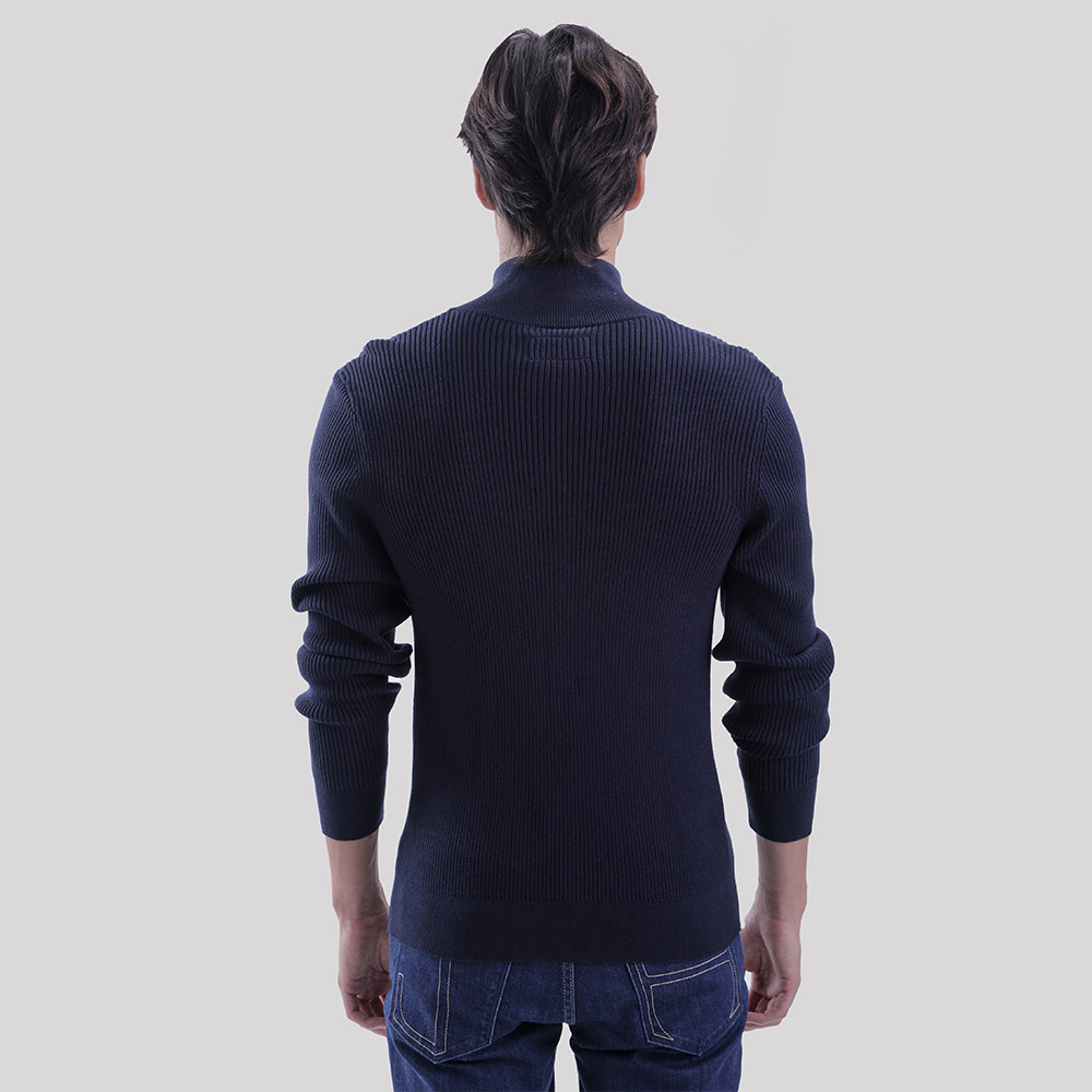 John Henry เสื้อแจ็คเก็ตผู้ชาย ทรงเข้ารูป รุ่น JH F625MJKSM14 – สีกรมท่า ราคา ถูกที่สุด ดีลบีเคเค แกลเลอรีภาพที่ 4