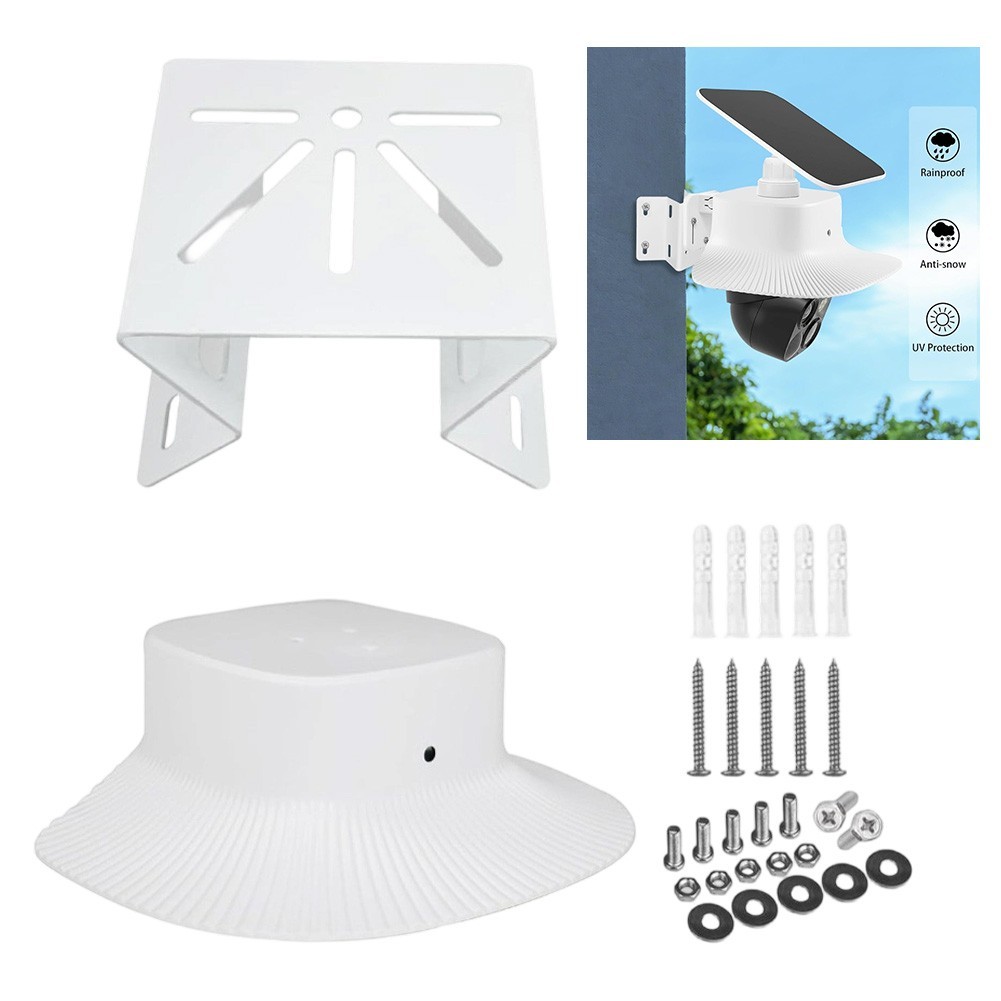 [ใหม่] Camera Corner Mount Bracket Rain Cover สําหรับ Eufy Security สําหรับ SoloCam S340