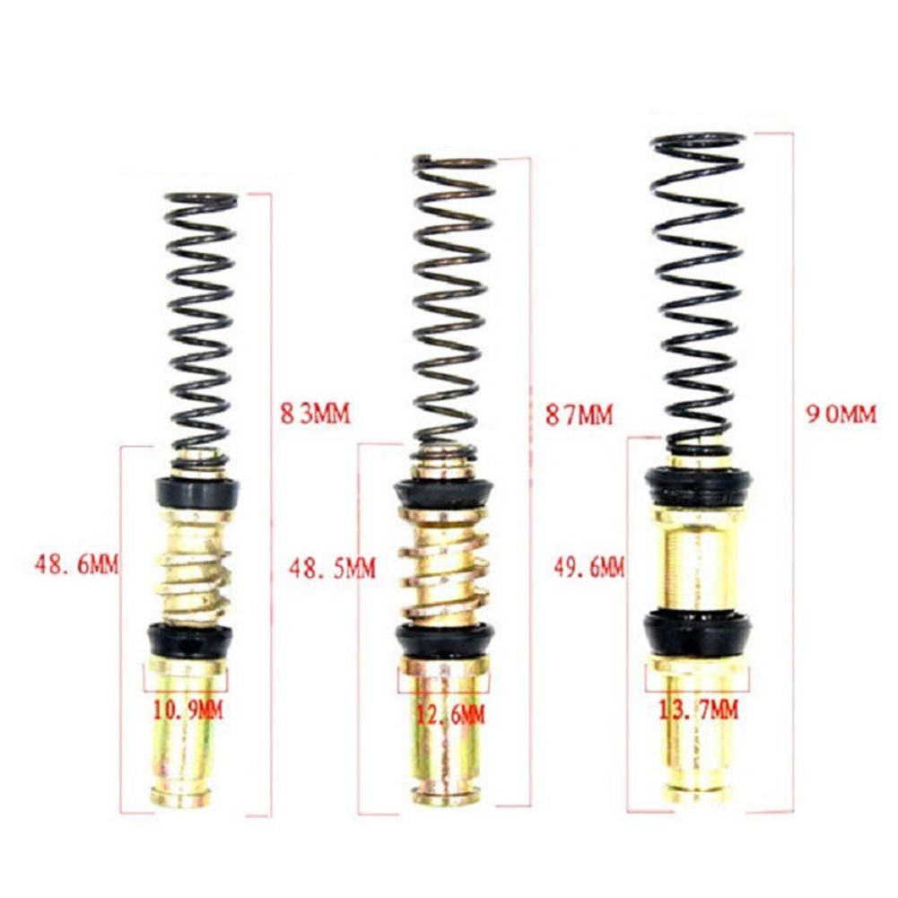 [Ele&Low Price]ชุดซ่อมชามด้านหน้าและด้านหลังเบรคปั๊มซีลน้ํามันลูกสูบ 14 มม. 12.7 มม. 11 มม.