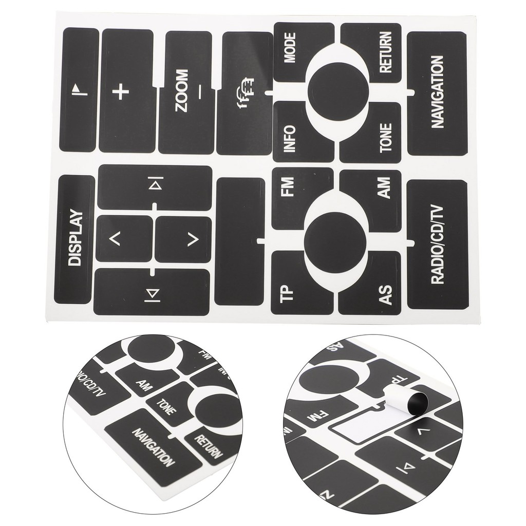 [Ele&Low Price]ซีดีวิทยุ Aufkleber Reparatur Getragen Schalter สําหรับ A4 B6 B7