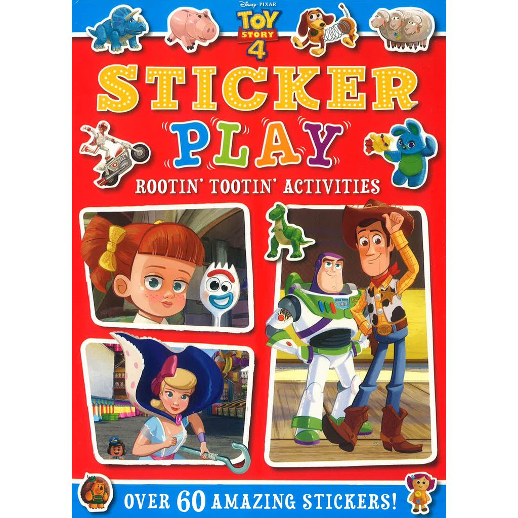(BX) TOY STORY 4 สติ๊กเกอร์ PLAY ROOTIN TOOTIN ACTIVITIES