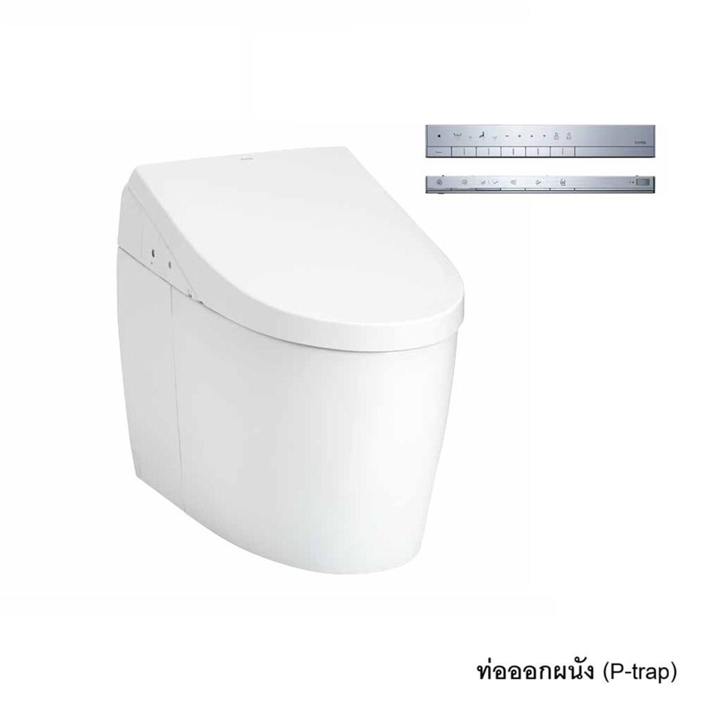 TOTO สุขภัณฑ์อัตโนมัติ NEOREST AH (CES9788PRVA) 3/3.8 ลิตร สีขาว (ท่อออกผนัง) จัดส่งโดย HomePro ชักโ