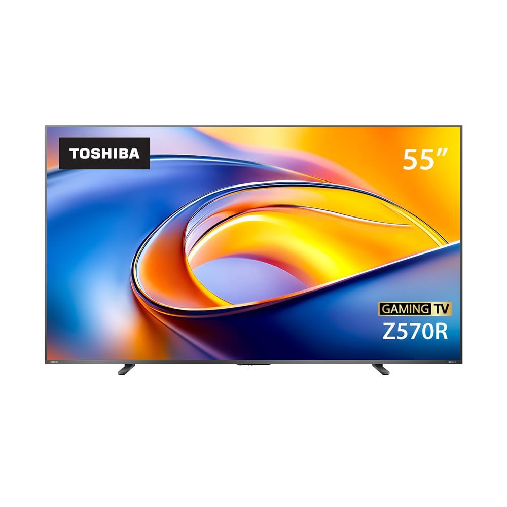 TOSHIBA ทีวีคิวแอลอีดี 55 นิ้ว (4K, QLED, VIDAA) 55Z570RP จัดส่งโดย HomePro