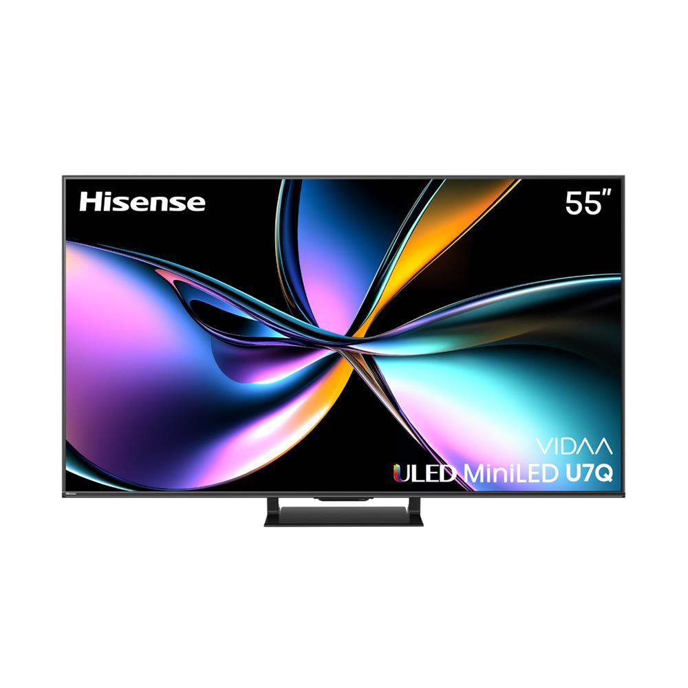 HISENSE ทีวีมินิแอลอีดี 55 นิ้ว (4K, MINI LED, VIDAA) 55U7Q จัดส่งโดย HomePro