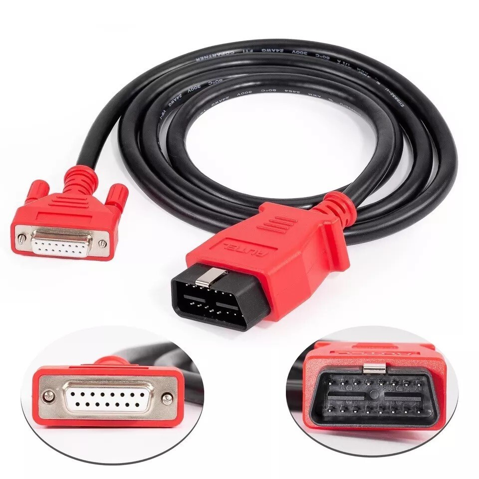 Autel Maxidas DS808 DS808K DS808TS DS808BT OBD2 ข้อมูลหลักสายเคเบิล ALL-IN-ONE