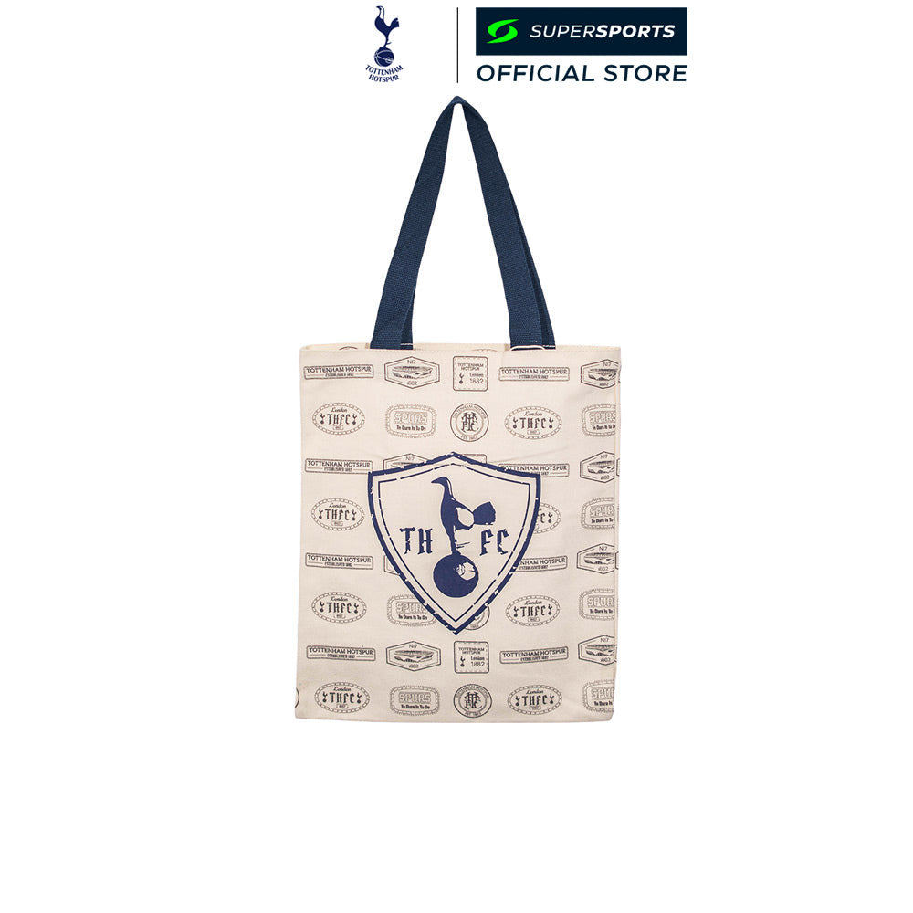 SPURS Retro กระเป๋าถือผู้ใหญ่ สีครีม