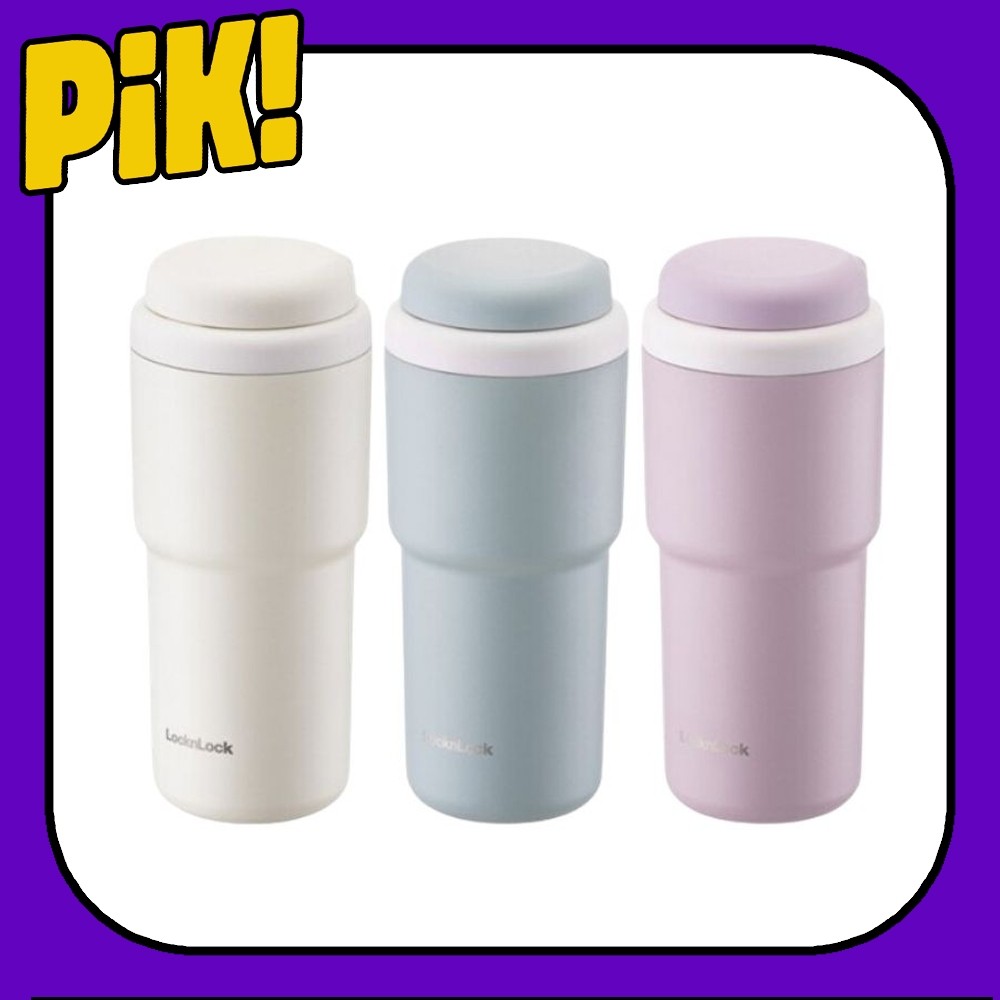 <Lock&Lock> แก้วน้ํามาการองรายวัน 480ml LHC3292 แก้วน้ําสแตนเลส