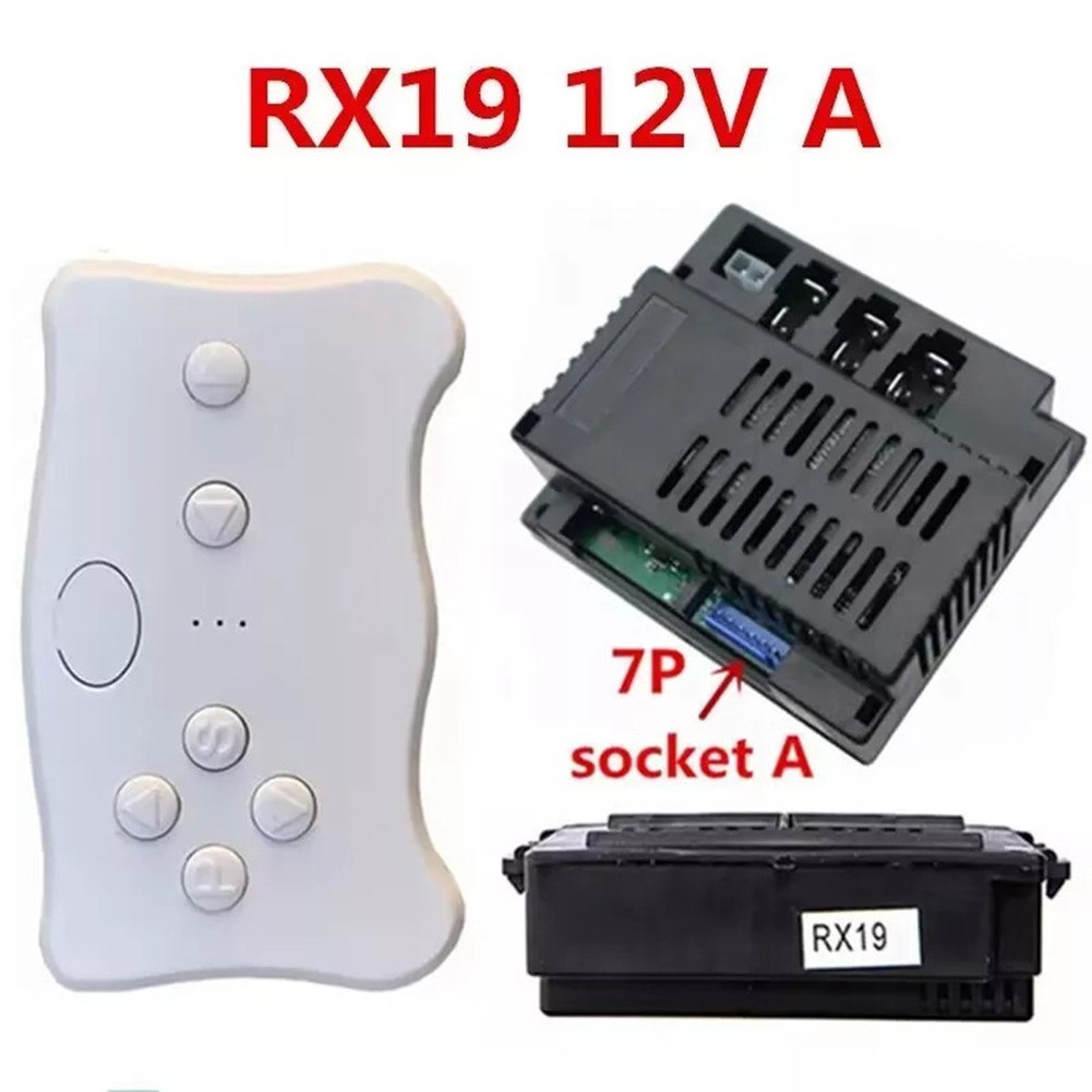 [BIG SALE] RX19 12V ตัวรับสัญญาณรีโมทคอนโทรลสําหรับรถยนต์ของเล่นขี่ไฟฟ้าสําหรับเด็ก ราคา ถูกที่สุด ดีลบีเคเค