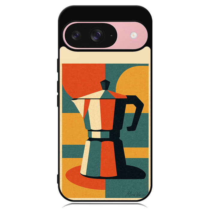 ปลอก HP Hybrid Case Google Pixel 10 9 9A 8 8A 7 7A 6 6A 5 5A 4 4A Pro XL Retro Style Studio ZR0042 ฝ