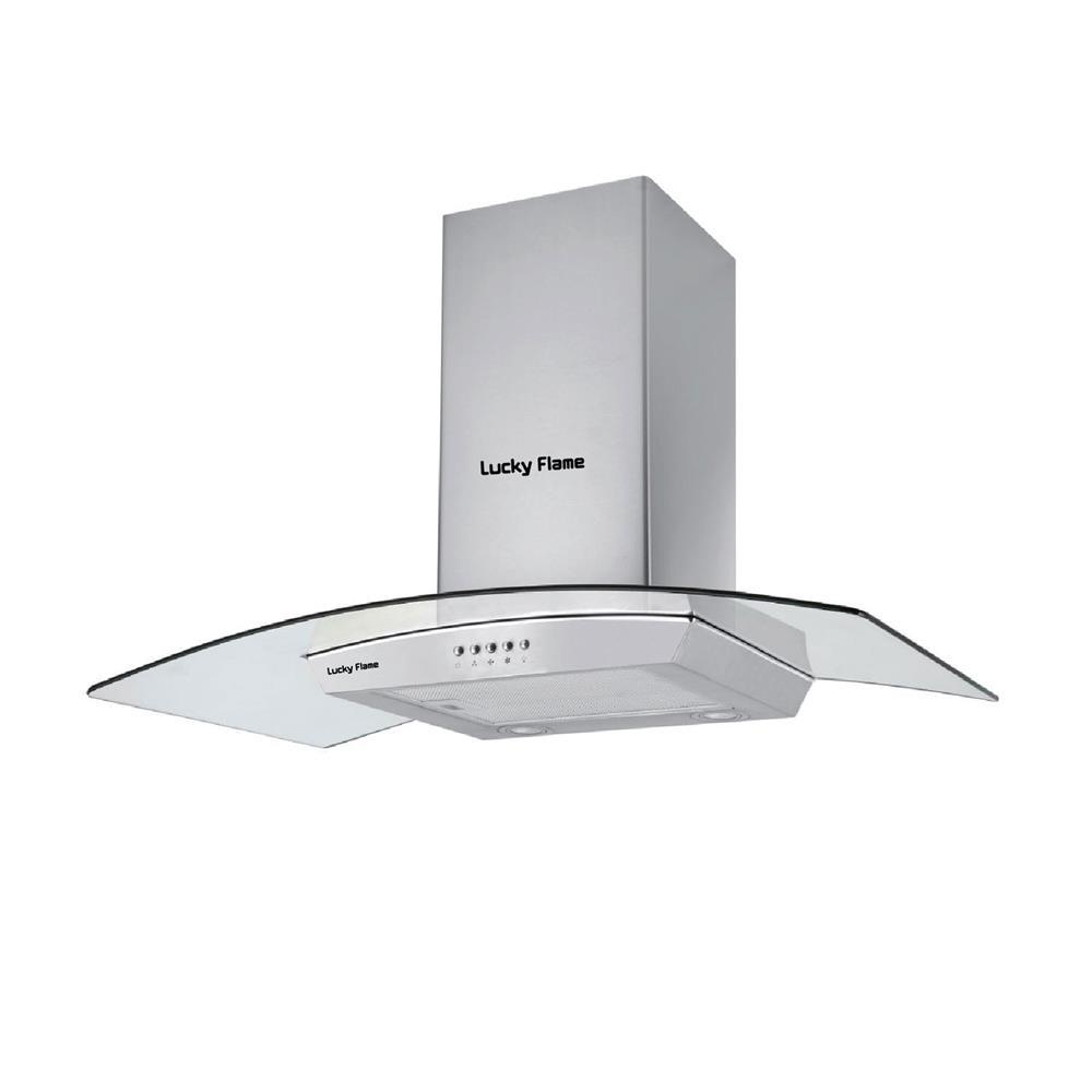 LUCKY FLAME เครื่องดูดควันกระโจม RWA-C19015 90 ซม. จัดส่งโดย HomePro