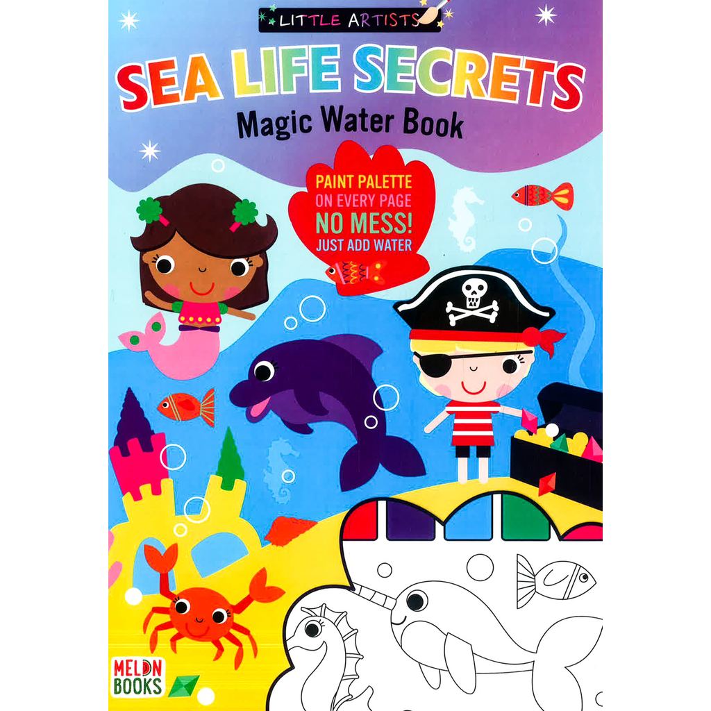 (BX) หนังสือน้ําวิเศษของ SEA LIFE SECRETS