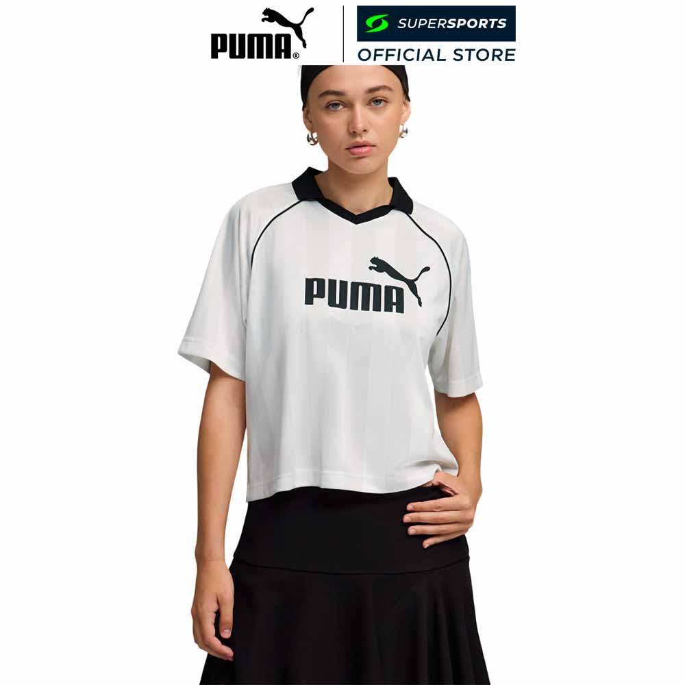 PUMA Essentials เสื้อยืดฟุตบอลผู้หญิง