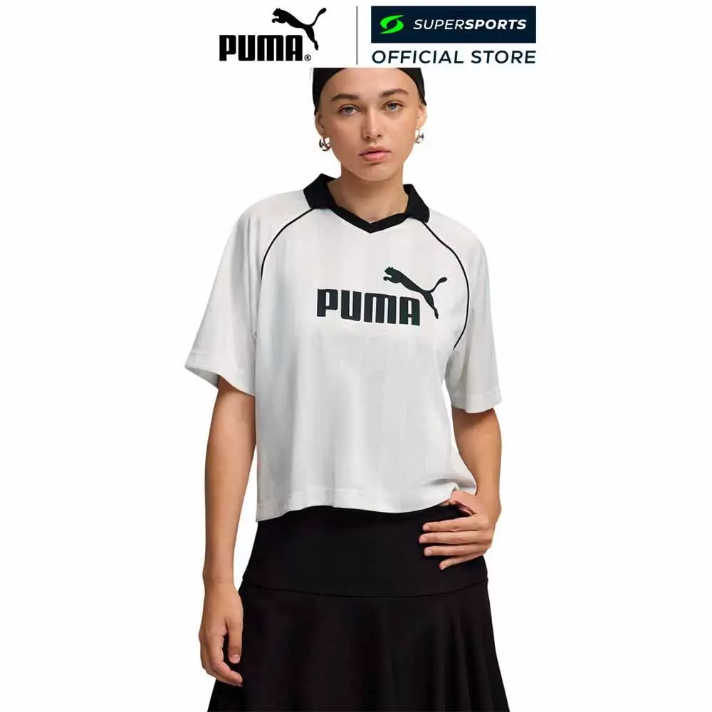 PUMA Essentials เสื้อยืดฟุตบอลผู้หญิง