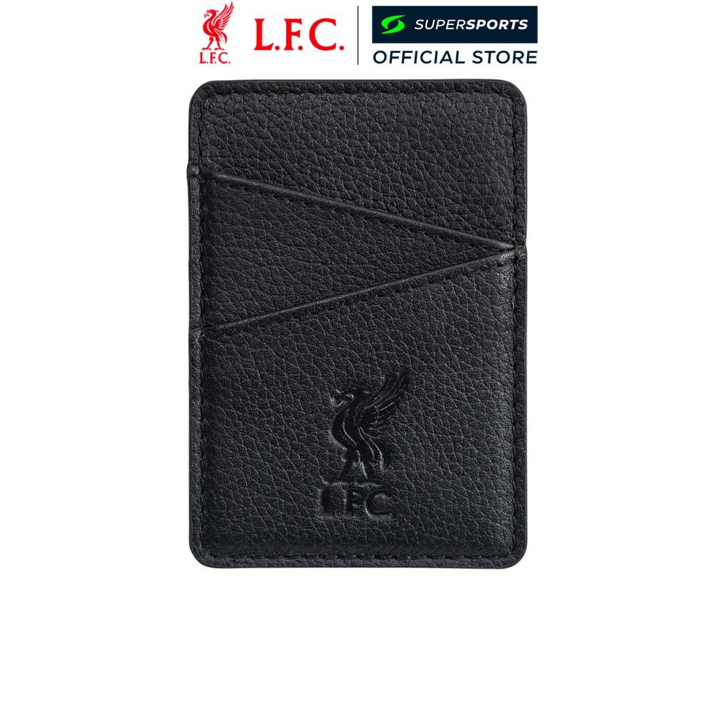LFC Black Leather ซองใส่บัตรติดหลังโทรศัพท์