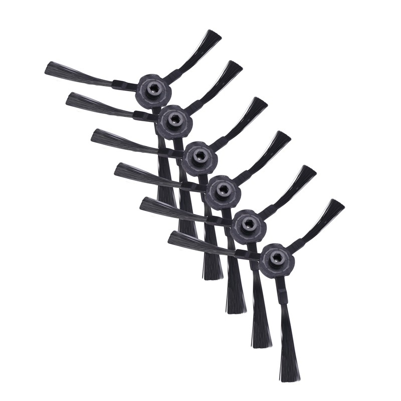 แปรงด้านข้าง (3 ขวา + 3 ซ้าย) สําหรับ Ilife A4 A6 A4S V3S V3L V3S Pro V5 V50 V5S V5S Pro X5 T4 X430 