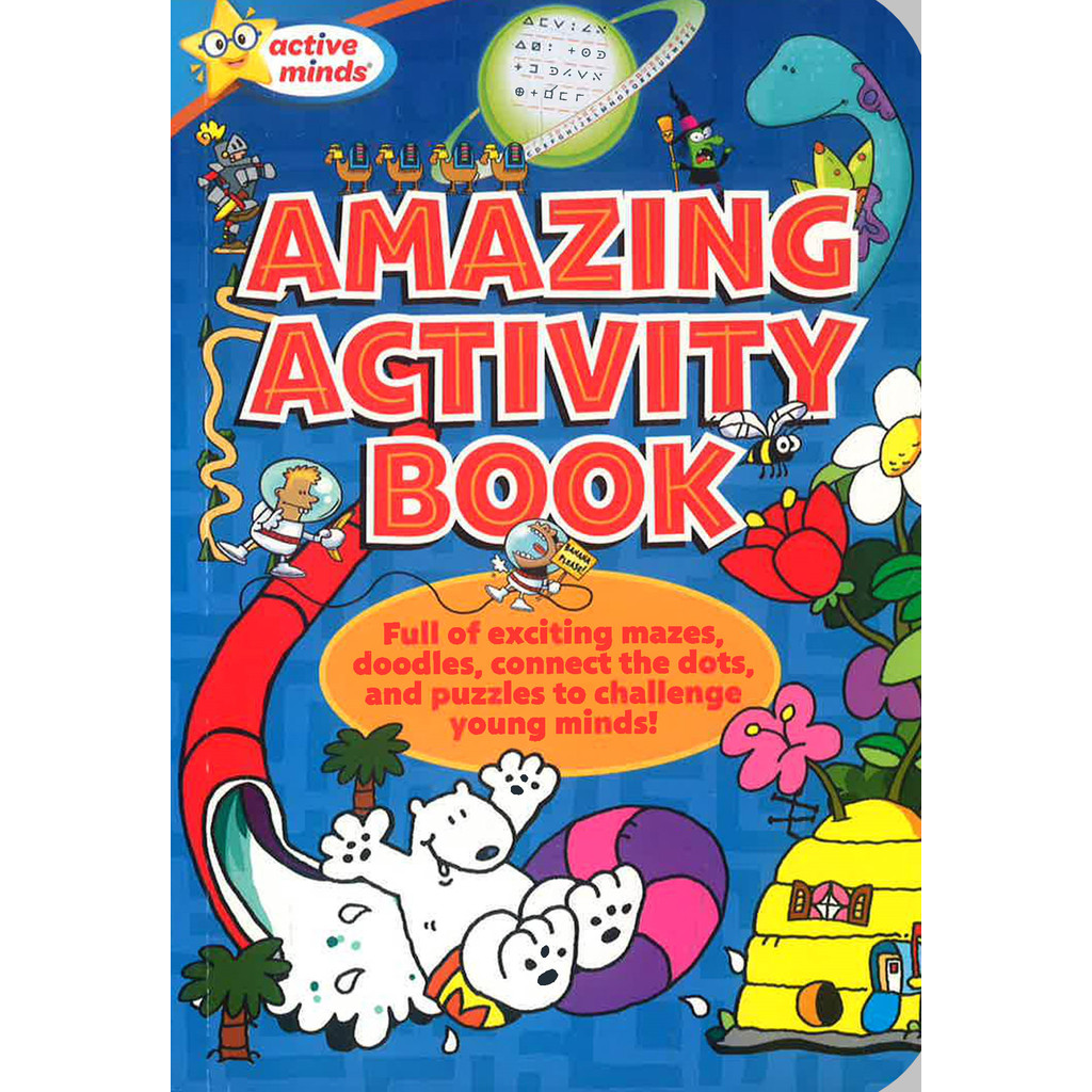 (BBW) ACTIVE MINDS AMAZING ACTIVITY BOOK