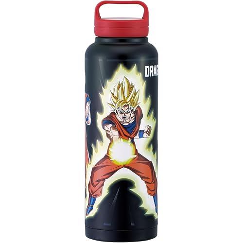 Skater Water Bottle 1500ml 1.5 Liter with Handle Large Capacity Keep Warm/Cool Stainless Steel Mug S