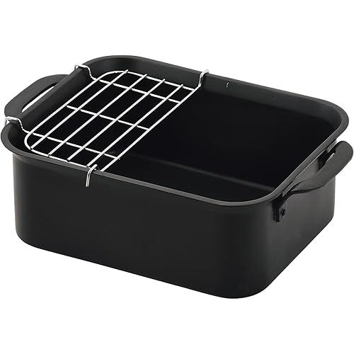Tempura pan 19 x 15cm, rectangular, IH compatible, made of iron, wide HC-802