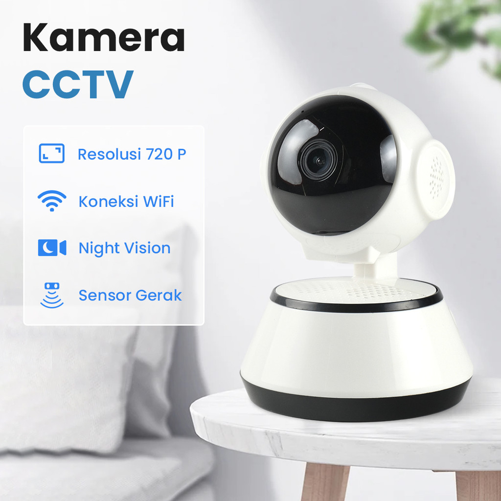 V380 Pro Indoor WiFi IP Camera การตรวจจับการเคลื่อนไหว 720P 1MP - Q6X
