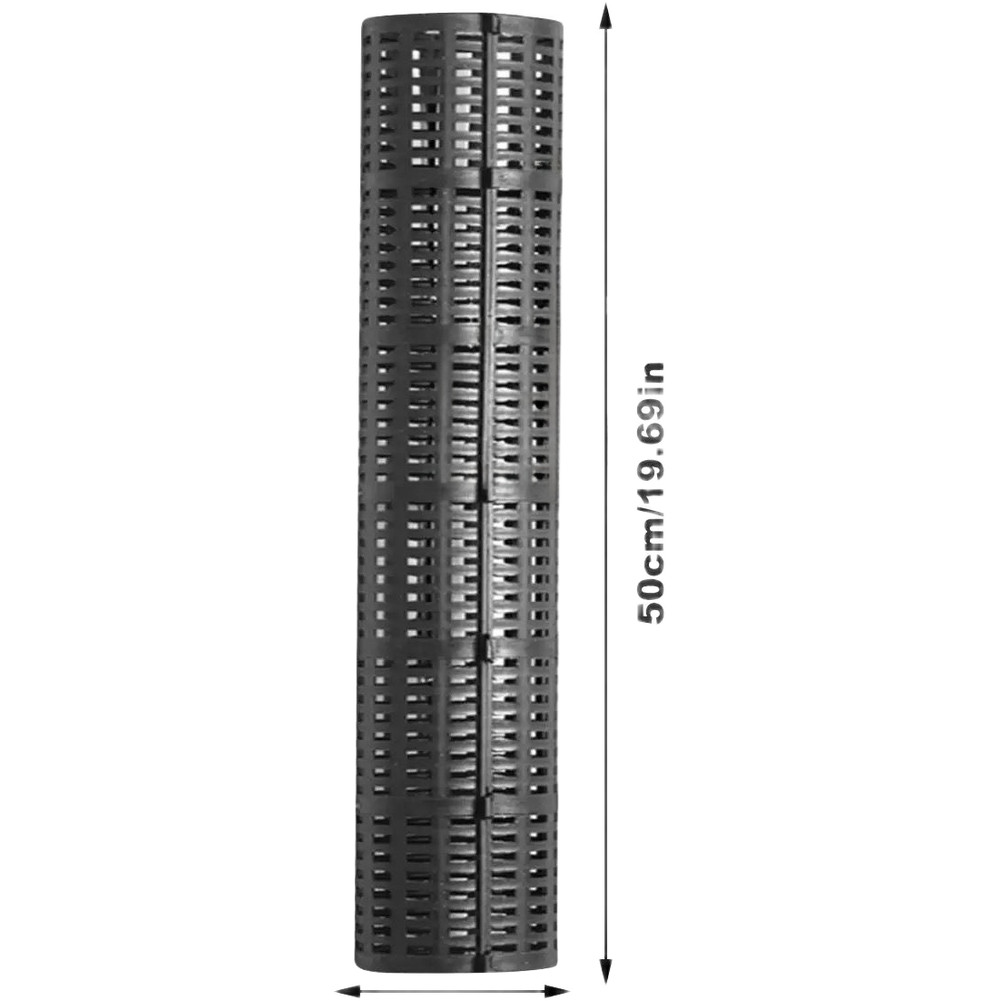HOTThickened PVC Tree Trunk Protector Tube สําหรับรากพืชน้ําระบายอากาศ