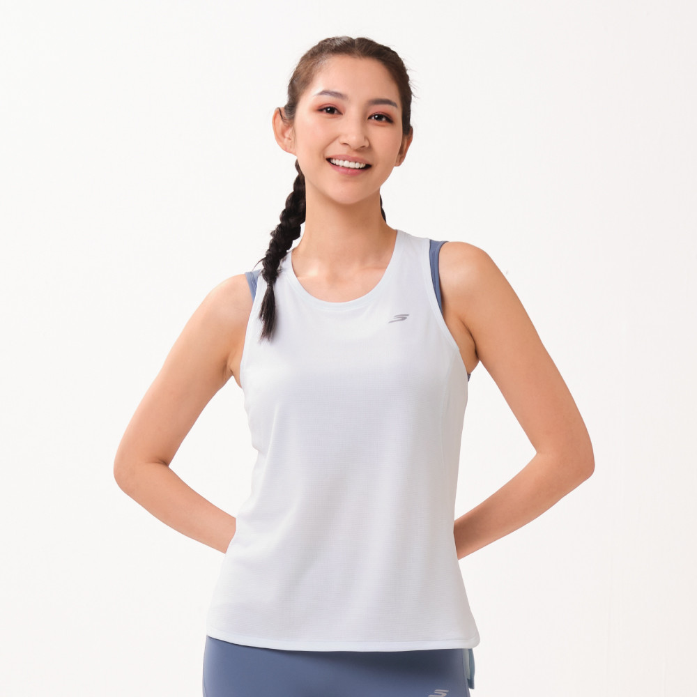 Skechers สเก็ตเชอร์ส เสื้อกล้ามออกกำลังกายผู้หญิง Women Running Performance Sports Tank Top - SP126W003-03GB — صورة 2