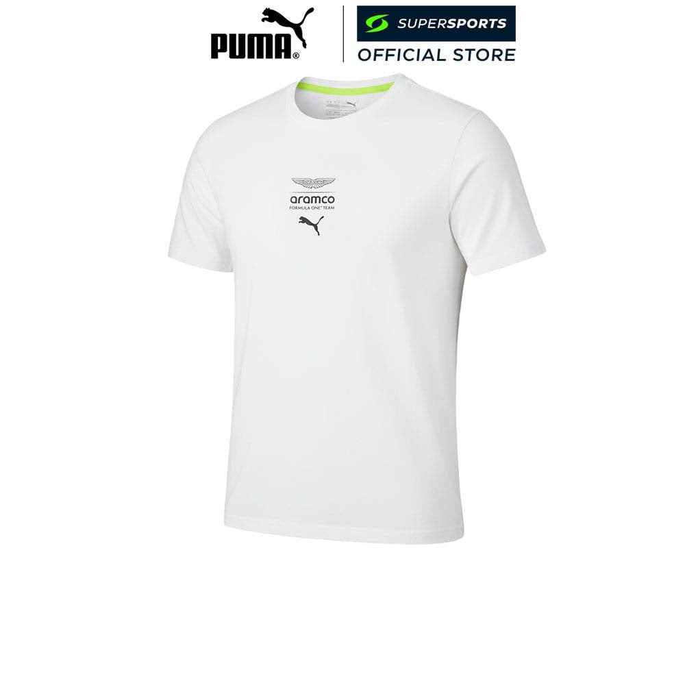 PUMA X Aston Martin Aramco F1® Team Essentials Logo เสื้อยืดผู้ชาย