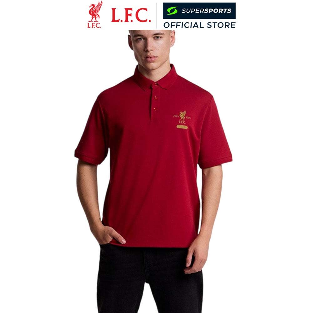 LFC Champions เสื้อโปโลผู้ชาย สีแดง