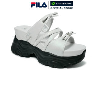 FILA Twiny รองเท้าแตะผู้หญิง สีเงิน