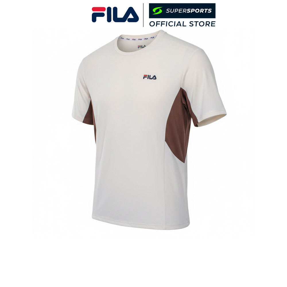 FILA Breathe เสื้อยืดผู้ชาย สีเบจ