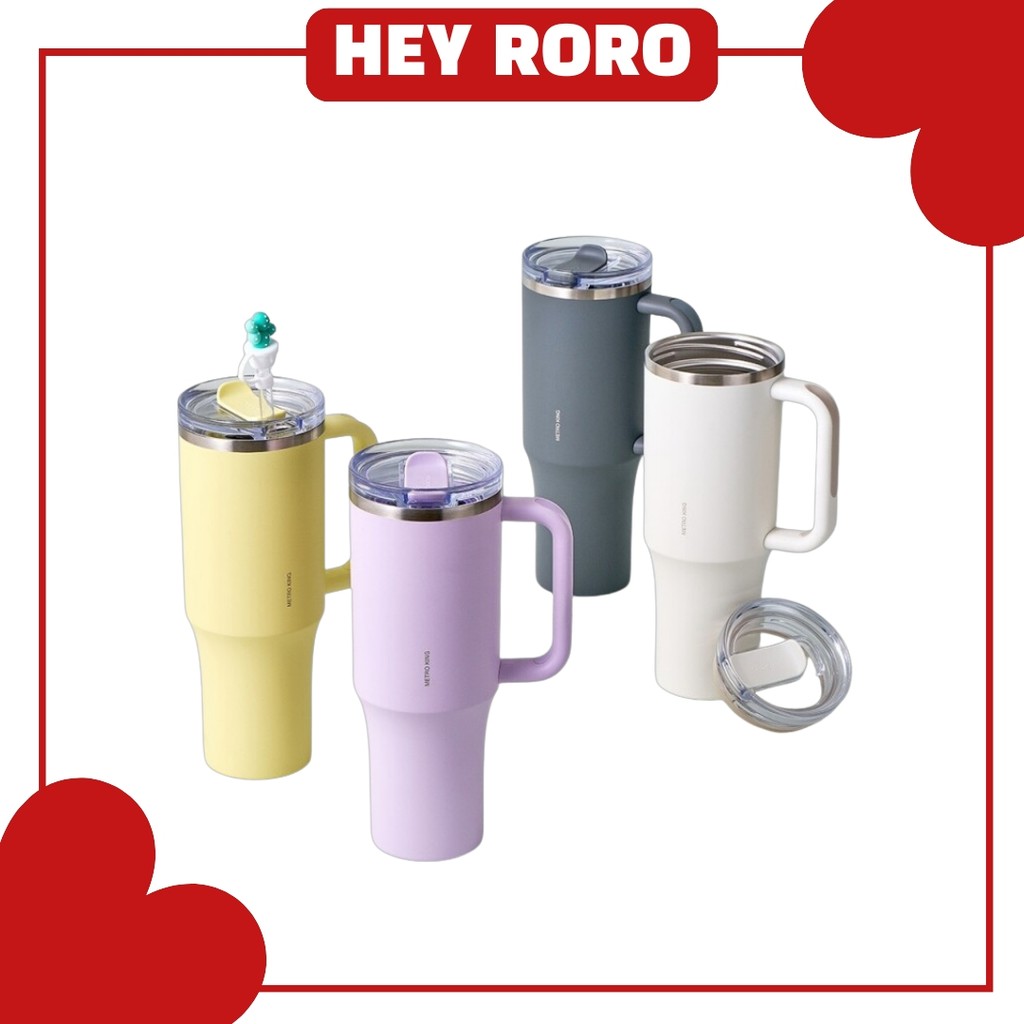 [LocknLock] LocknLock Metro King Tumbler 1.2L (งาช้าง / ม่วง / เหลือง / เทา)