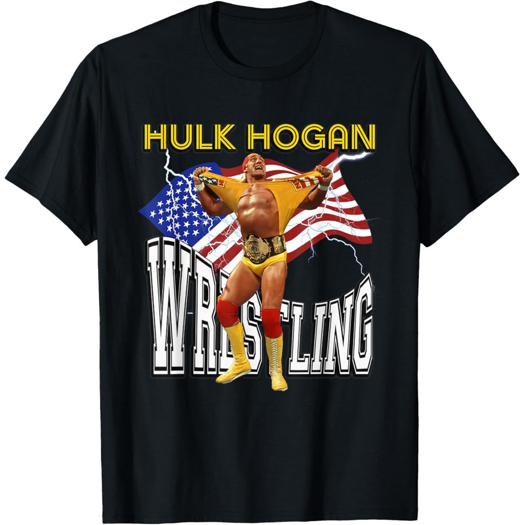 เสื้อยืดผ้าฝ้ายผู้ชาย เสื้อยืด Hulk Hogan_007