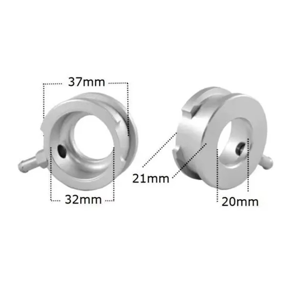 SMTAluminum Weld-Onหม้อน้ําฟิลเลอร์คอ 32 มม.1.25 "พร้อมฝาครอบหม้อน้ํา 1.1BAR 0.9BAR