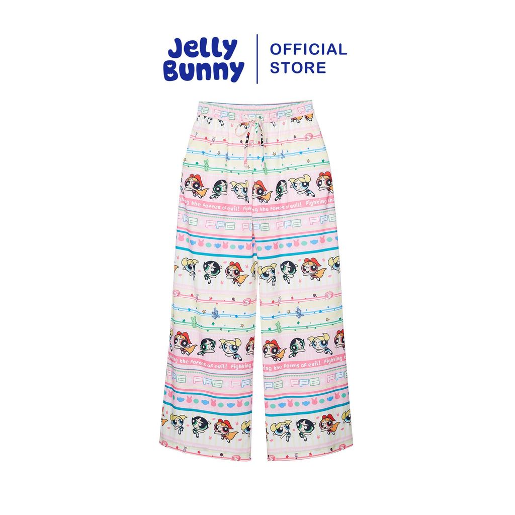 JELLY BUNNY กางเกงขายาวพิมพ์ลาย POWERPUFF GIRLS รุ่น B26SGWB026