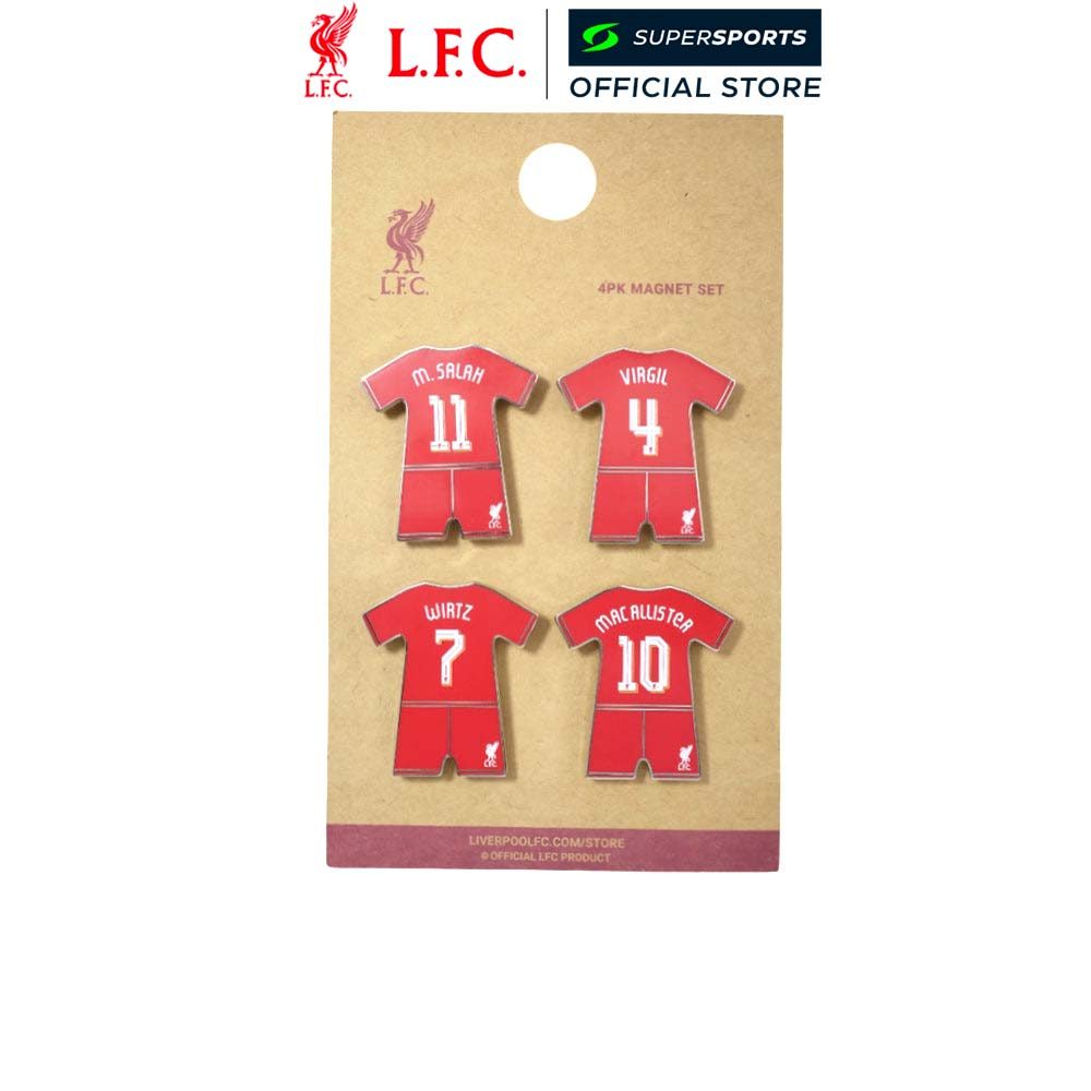 LFC 4 Pack Player ชุดแม็กเน็ต สีแดง