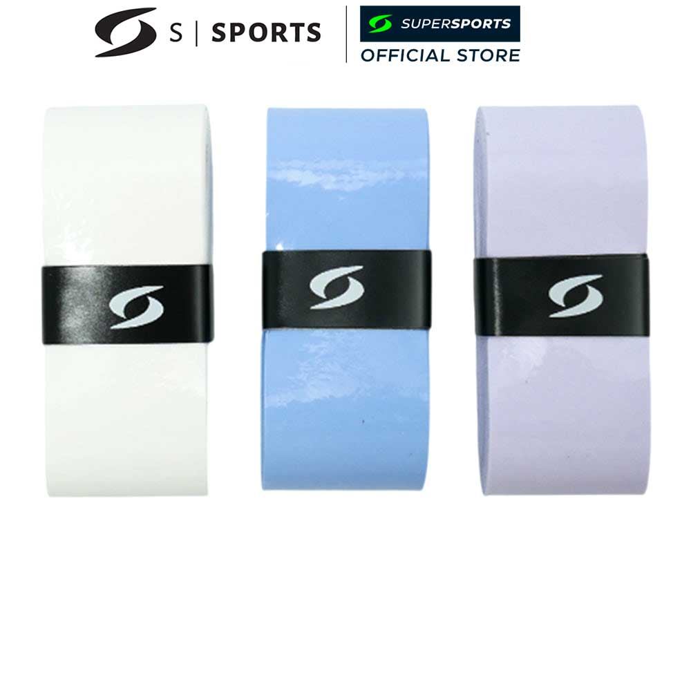 S SPORTS Max 04 เทปพันด้ามไม้แบดมินตัน (แพ็ค 3 ชิ้น)