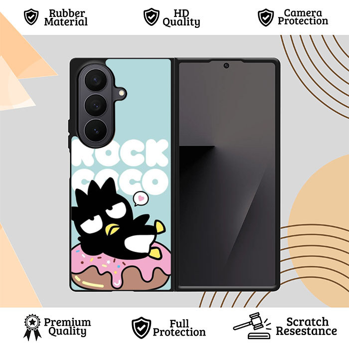 เคสแบบกําหนดเอง Samsung Galaxy Z Fold 7 6 5 4 3 5G Grumpy Cute Punk ZR0108 Case Cover