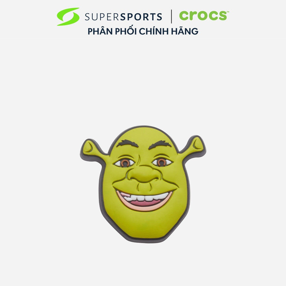 Crocs Shrek Charm Accessories 1 ชิ้น - สีเหลืองมะนาว - 10007980
