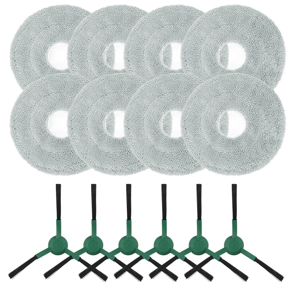 JAKO HOTFor Roomba Plus 405 สําหรับ Combo / 505 สําหรับ Combo เปลี่ยนแปรงด้านข้าง Mop ผ้า