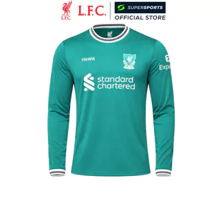 LFC Fan Jersey เสื้อเชียร์ผู้ชายแขนยาว ทีมลิเวอร์พูล ชุดที่สาม ฤดูกาล 2025/26