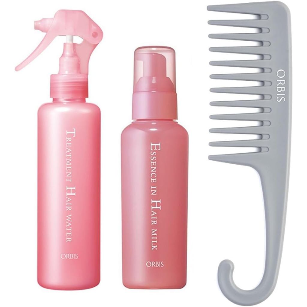100% Authentic Orbis (ORBIS) Orbis Hair Care 2-Piece Set with Limited Edition Comb Directly from Jap