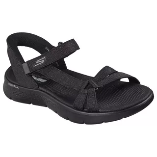 Skechers สเก็ตเชอร์ส รองเท้าแตะผู้หญิง Women Slip-Ins On-The-GO GOwalk Flex Illuminate Walking Sandals - 141481-BBK